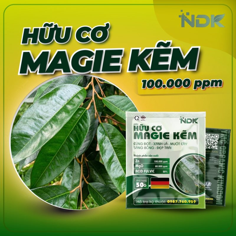 magie kẽm hữu cơ ndk